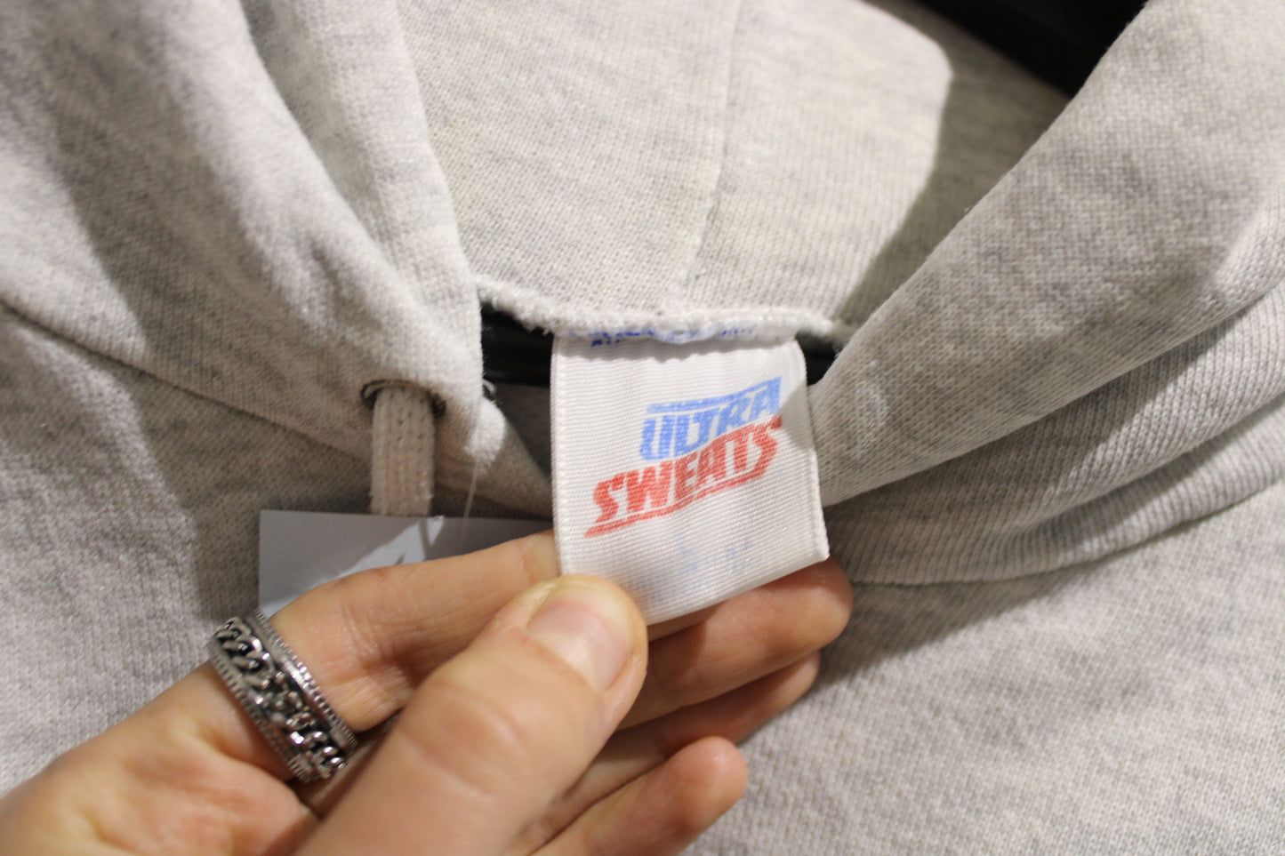 Salty-Dog Surf Shop Hoodie | Vintage 1990s Daytona Beach Graphic Pullover | Cartoon Dog Sweatshirt