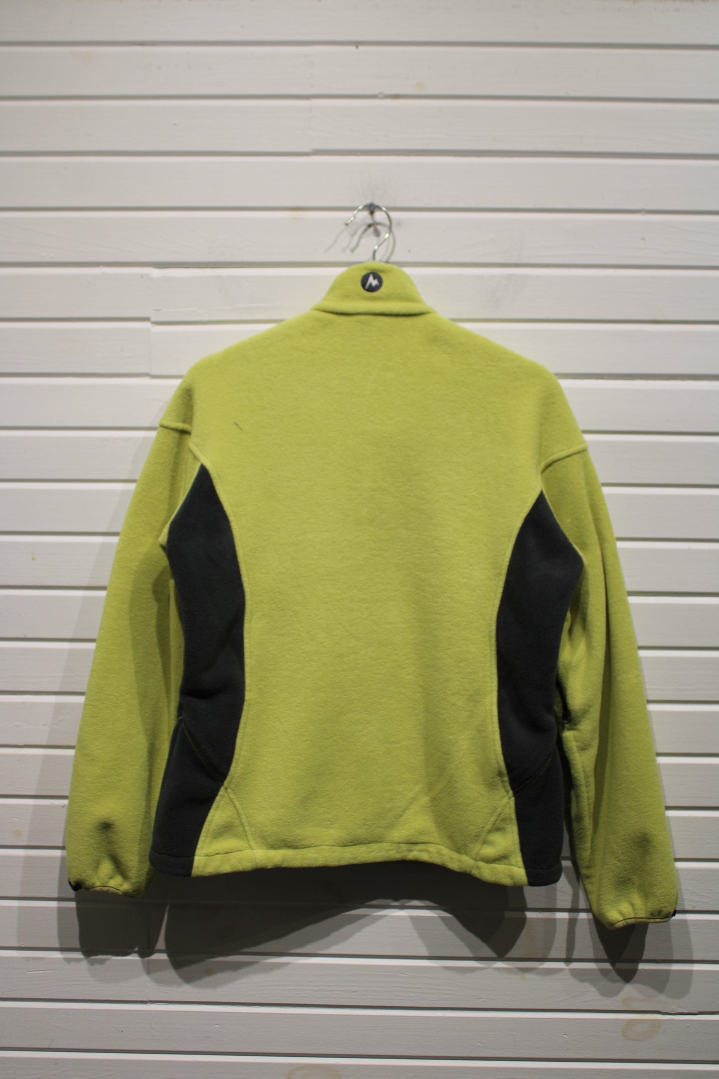 Marmot Fleece Jacket | Vintage 2000s Contrast Panel Full-Zip Outdoor Coat | Women's Medium Cold Weather Layer