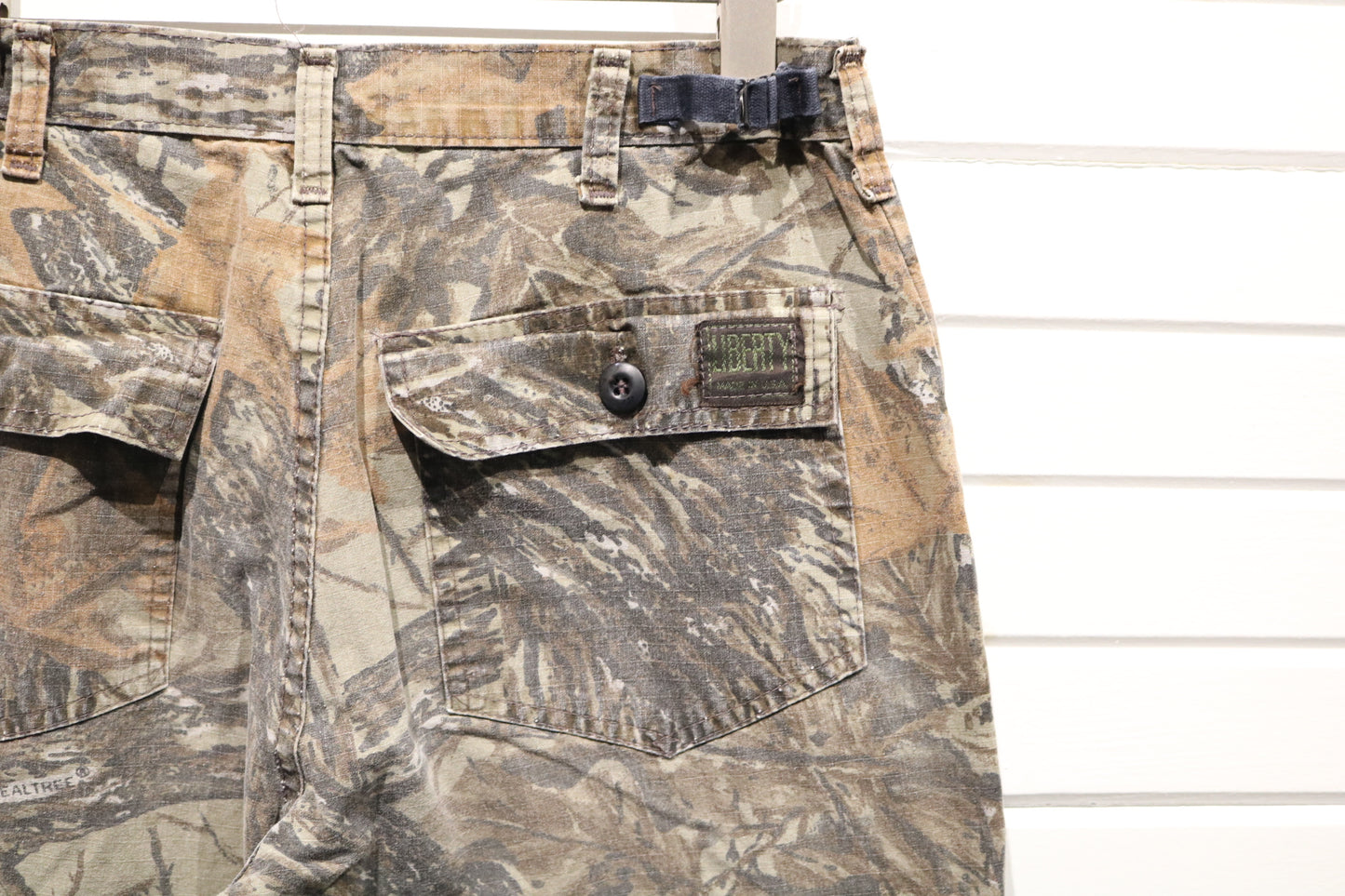Liberty Realtree Camo Pants | Vintage Outdoor Cargo Hunting Trousers | Classic Woodland Pattern