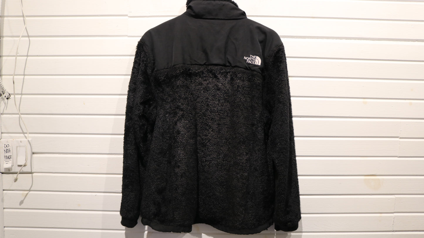 North-Face Summit-Series Jacket | Vintage Fleece Lined Outdoor Zip-Up | Black Mountain Wear