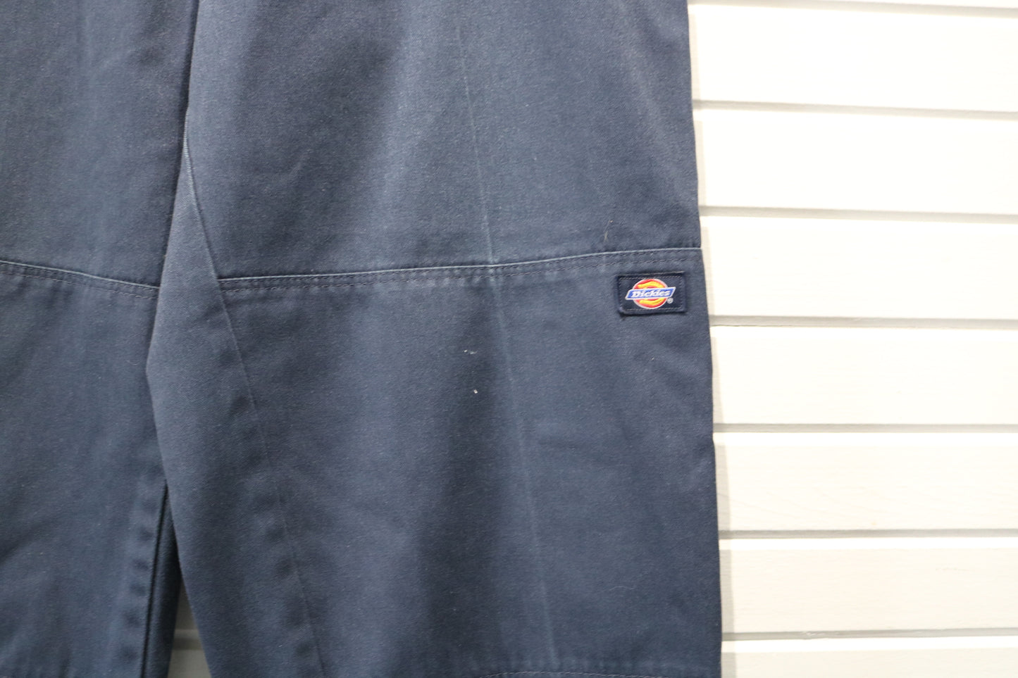 Vintage Dickies Work Pants | Classic Navy Industrial Trouser | Durable Everyday Workwear