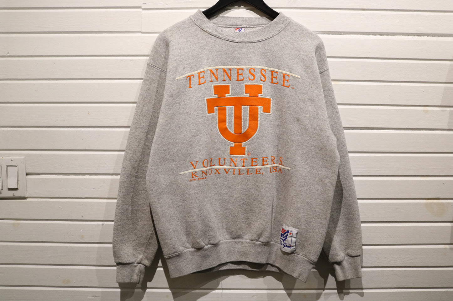 Tennessee Volunteers Sweatshirt | Vintage 1990s Knoxville Graphic Crewneck Pullover | Classic College Sportswear