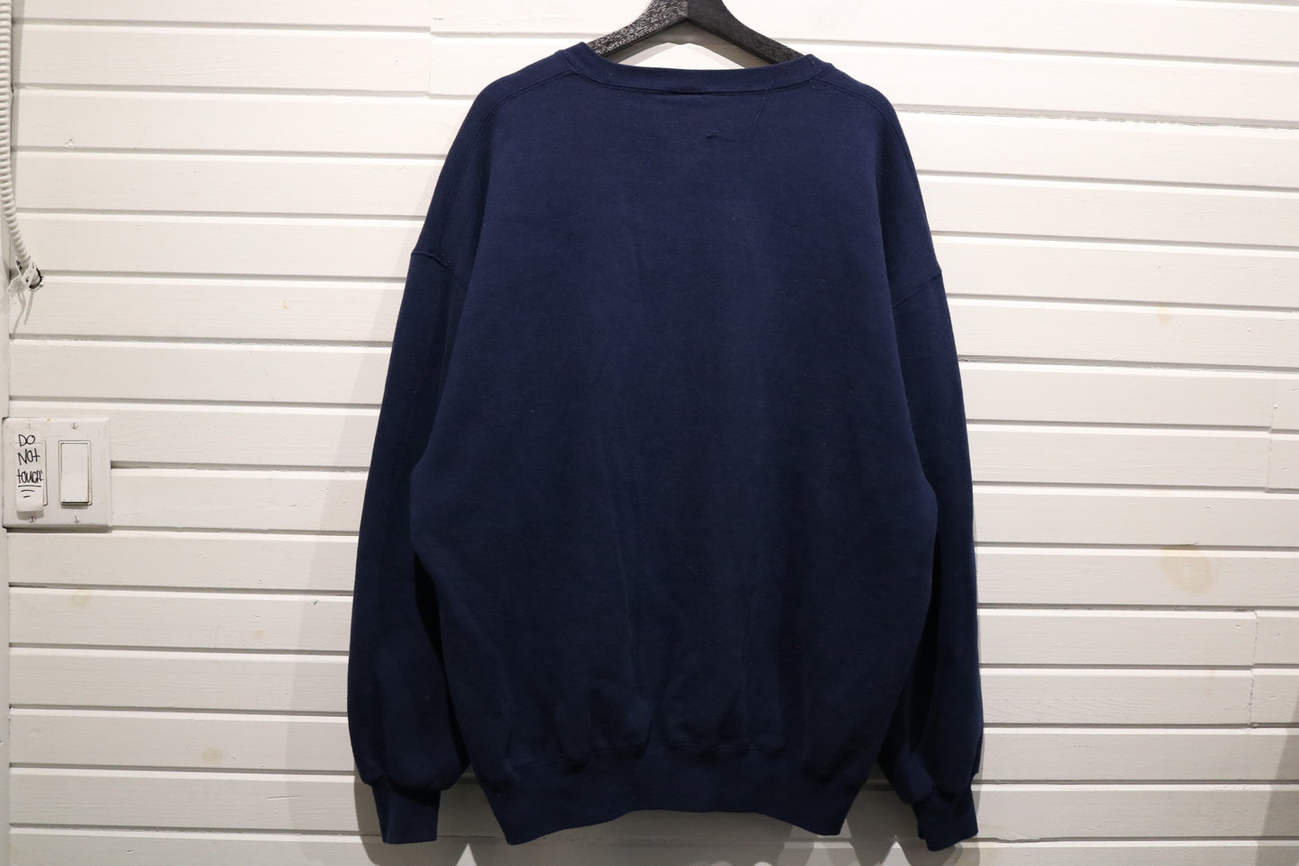 Russell-Athletic Akron Baseball Sweater | Vintage 90s College Crewneck Sweatshirt | Classic Sports Team Pullover