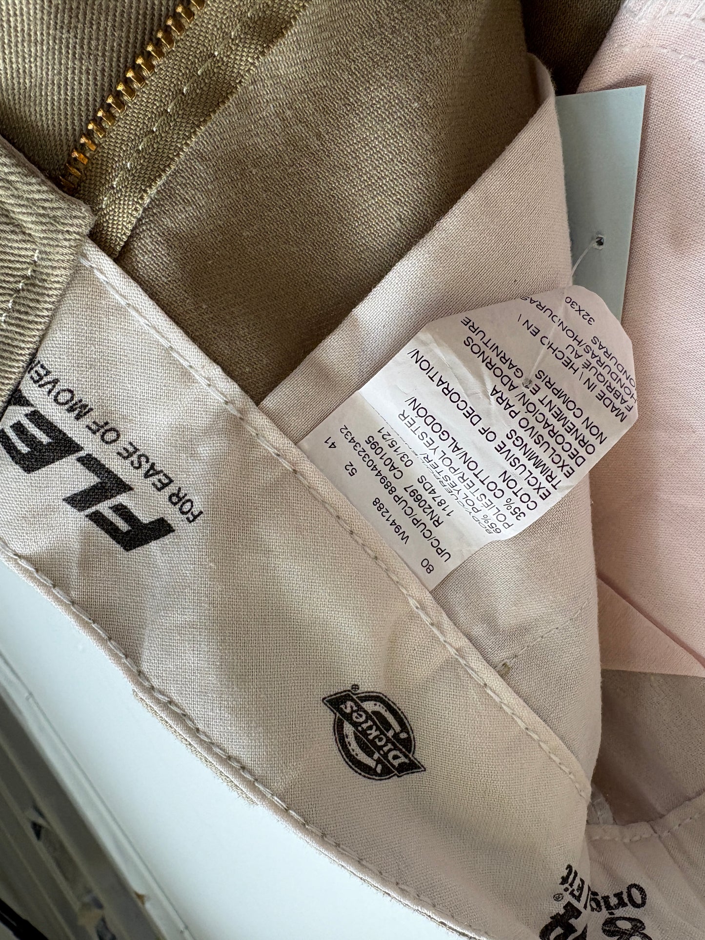 Vintage Dickies Work Pants | Classic Utility Khaki Trouser | Durable Workwear Style