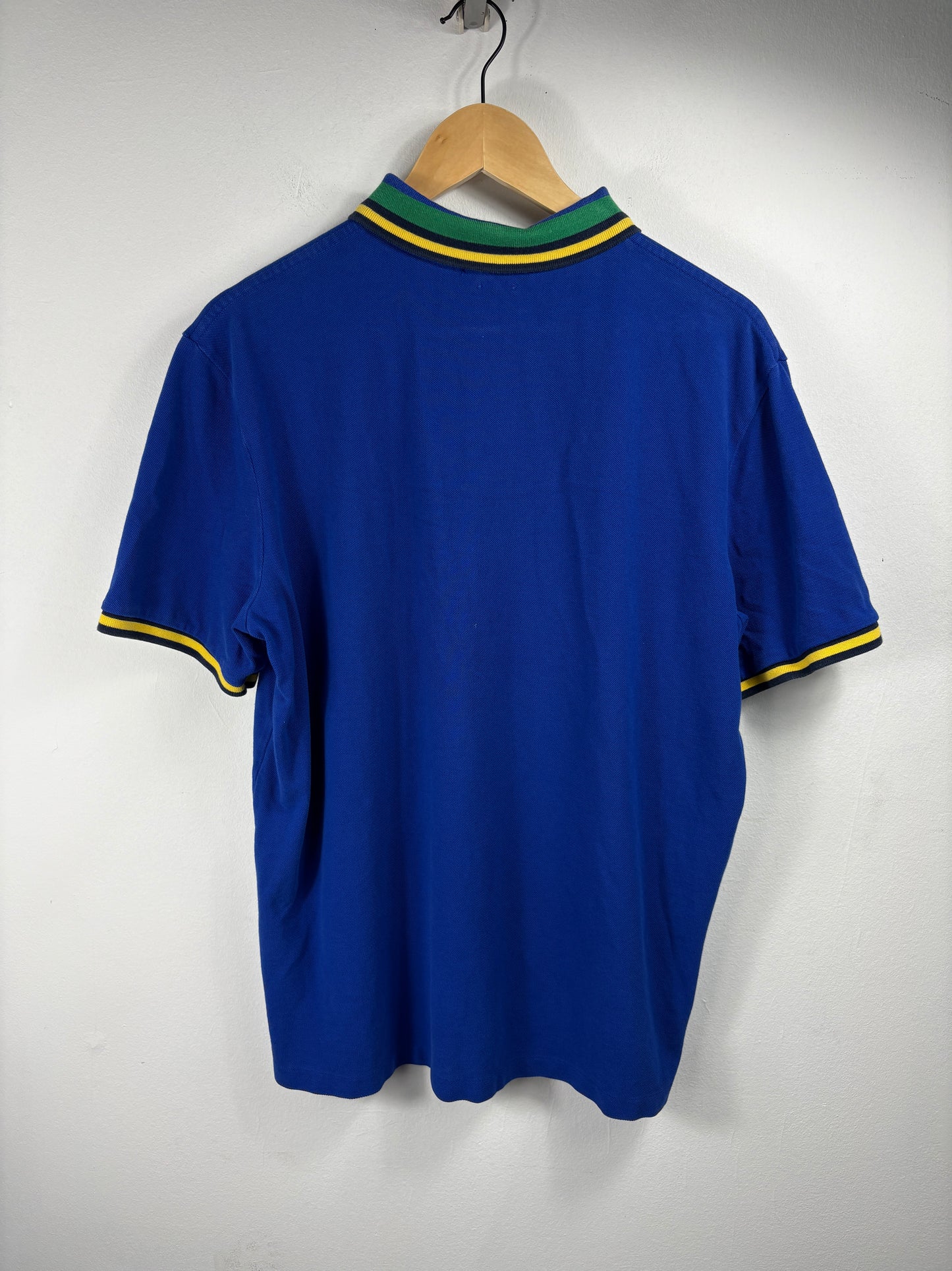 Polo Ralph-Lauren Polo Shirt | Vintage Bold Crest Embroidery Short Sleeve Top | Classic Sport Casualwear