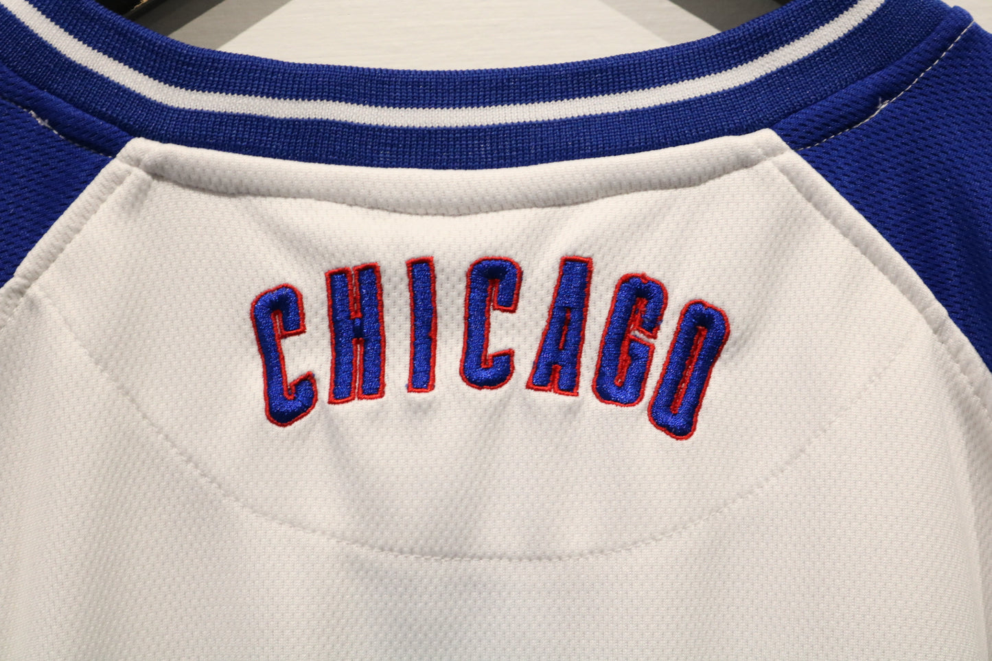 Chicago Cubs Jersey | Vintage Baseball Team Fan Shirt | Classic Blue-White MLB Jersey | Size Large