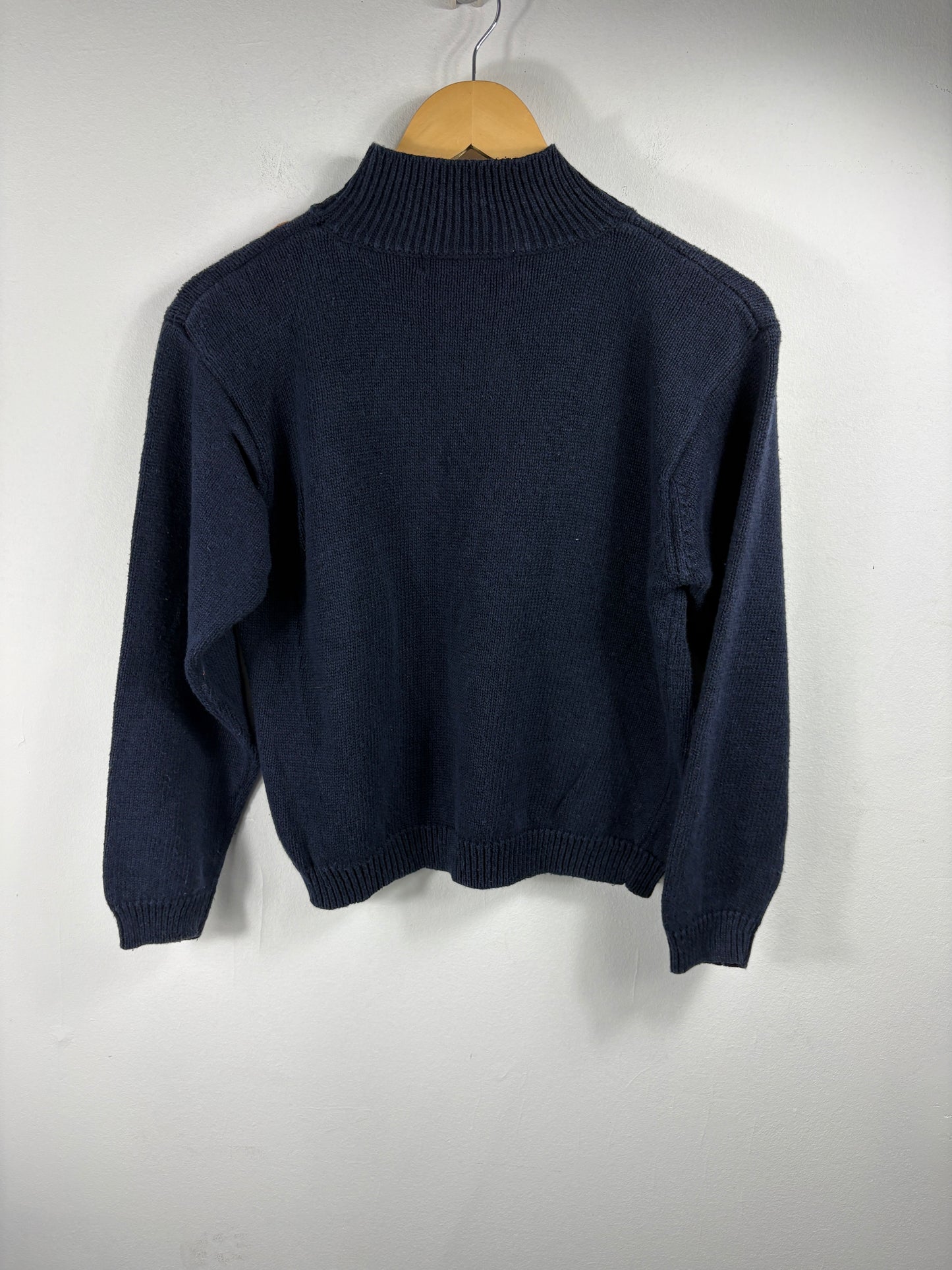 Dress-Barn Sweater | Vintage 90s Fall Leaf Knit Pullover | Autumn Botanical Crewneck Sweater