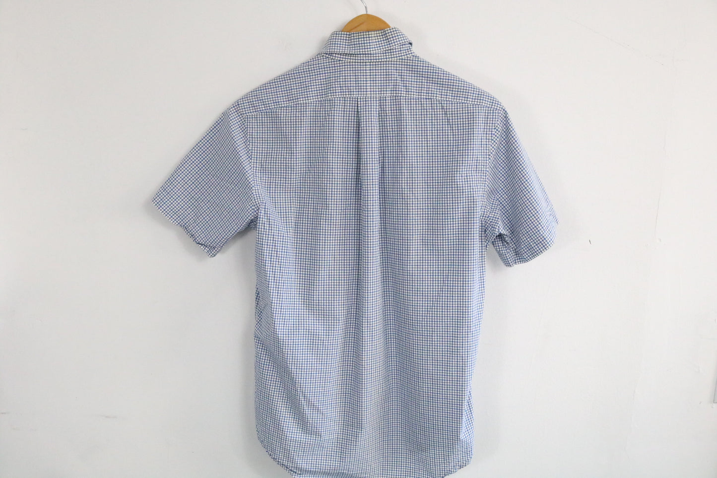 Polo Ralph-Lauren Button-Up Shirt | Vintage Classic Check Short Sleeve Shirt | Preppy Casual Shirt | Designer Men’s Shirt
