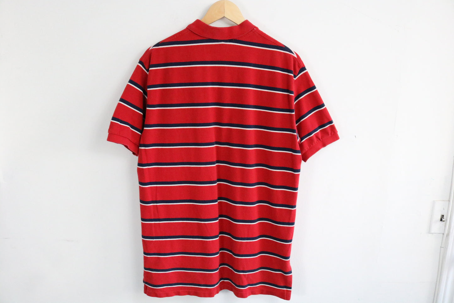 Polo Ralph-Lauren Polo Shirt | Vintage Classic Striped Polo Shirt | Preppy Casual Shirt