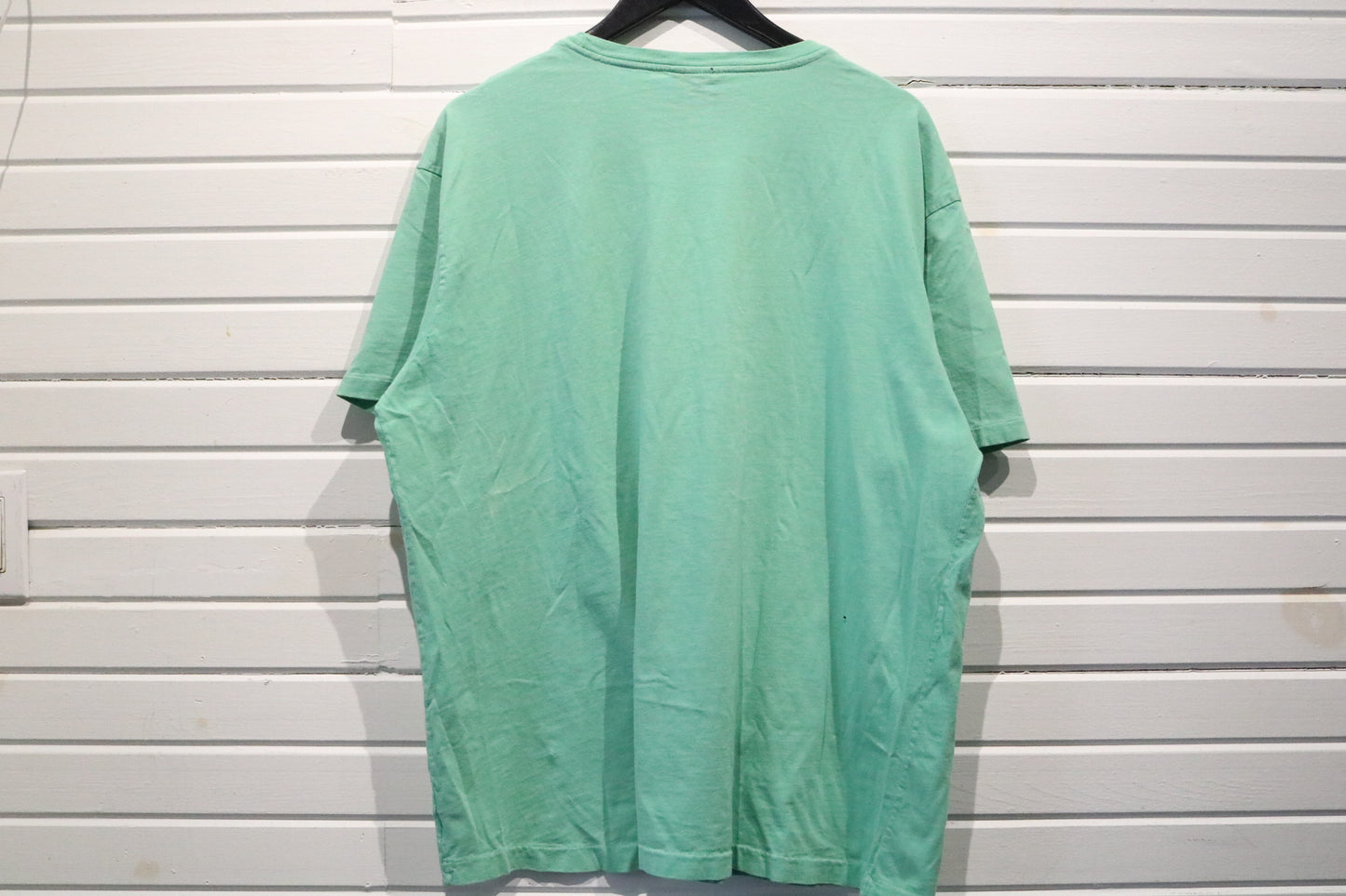 Polo Ralph-Lauren T-Shirt | Vintage Classic Solid Green Crewneck Tee | Minimalist Everyday Wear