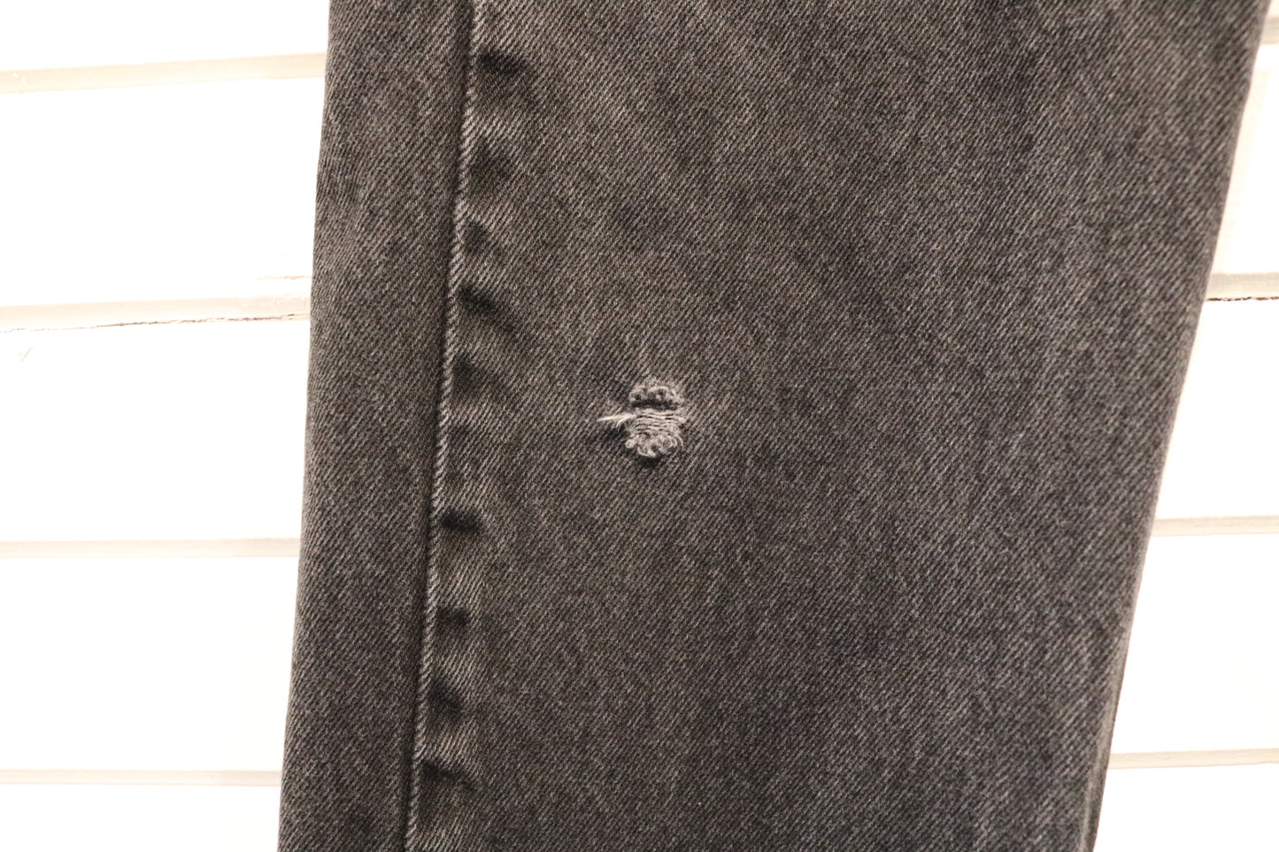 Levi's 505 Jeans | Vintage Black Denim Pants | Classic Straight Fit 90s Style | Size 31x32