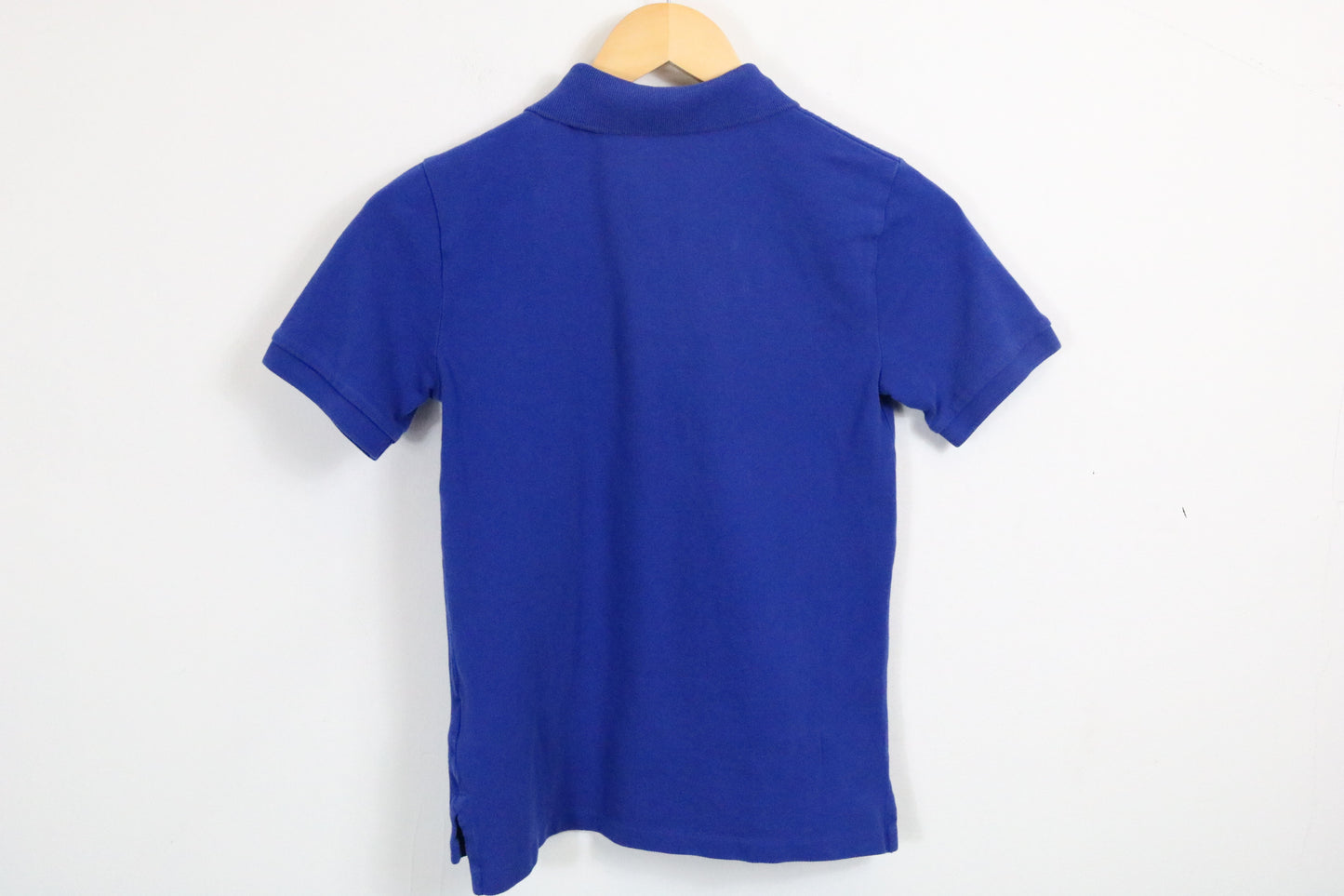 Polo Ralph-Lauren Polo Shirt | Vintage Classic Sporty Blue Polo Top | Casual Short Sleeve Wear