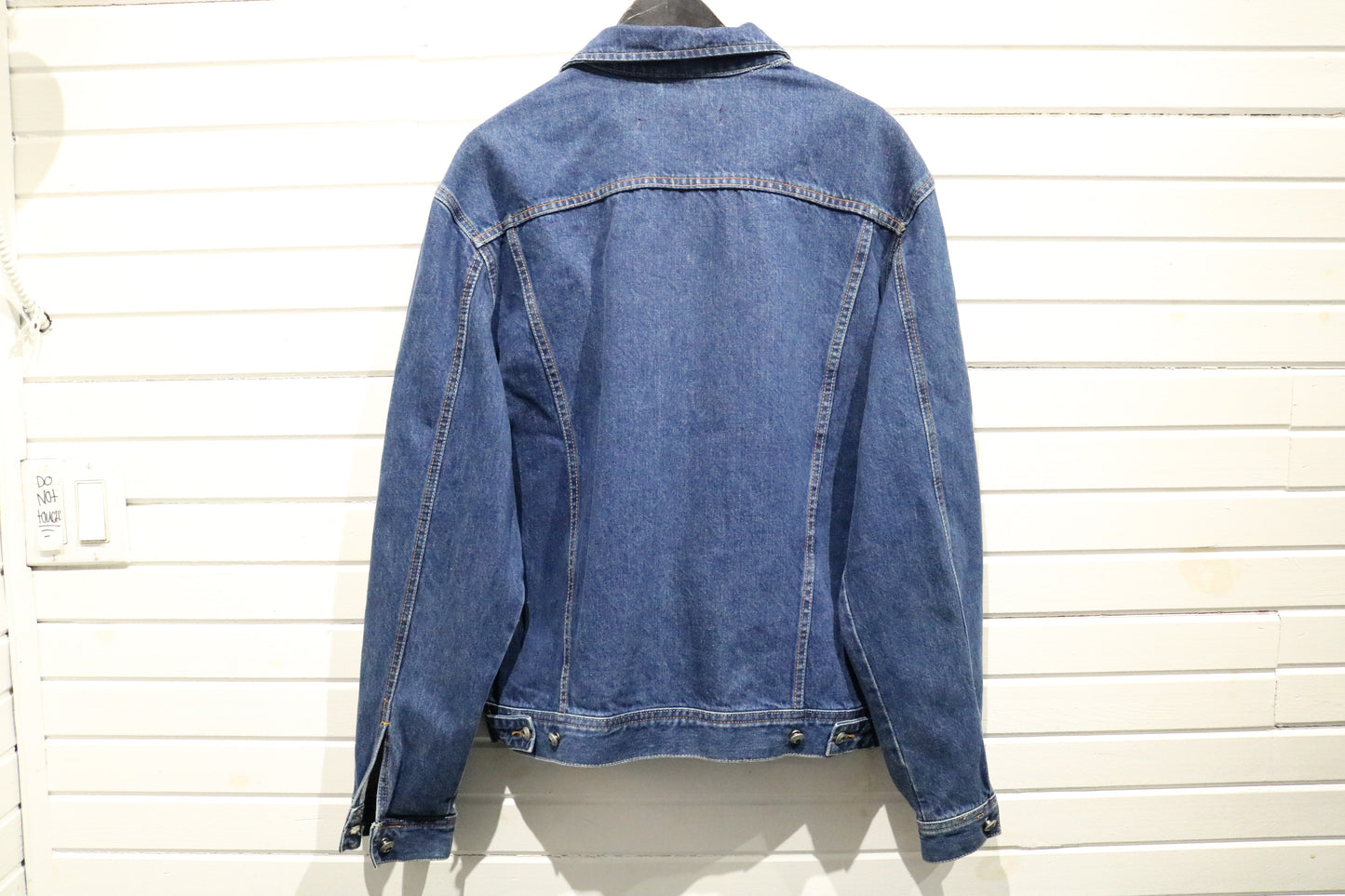 Ball-Jeans Denim Jacket | Vintage 2000s Contrast-Stitch Trucker Jacket | Classic Blue Jean Coat