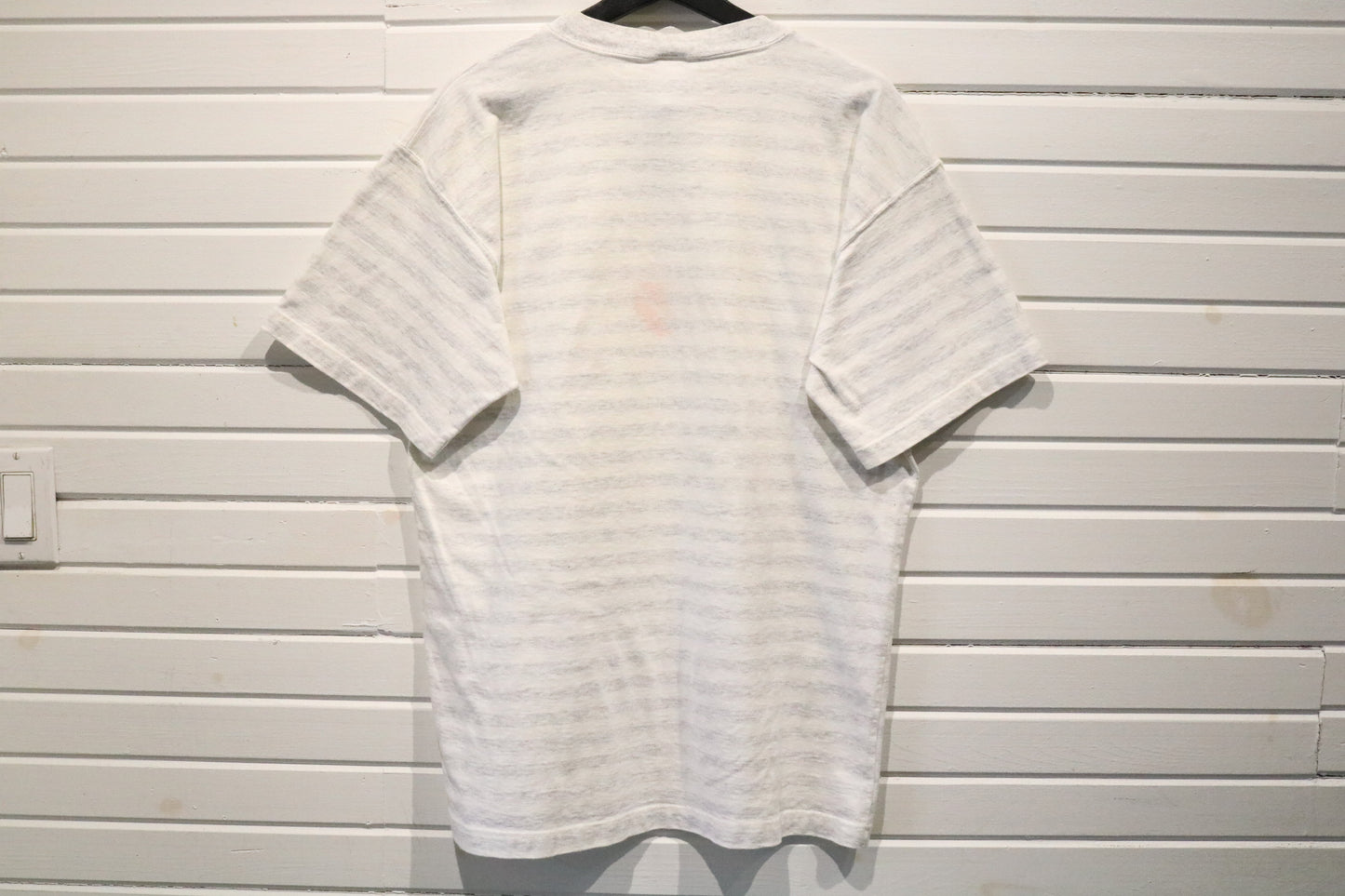 Hershey's T-Shirt | Vintage Heathered Striped Graphic T-Shirt | Chocolate Theme Souvenir Tee