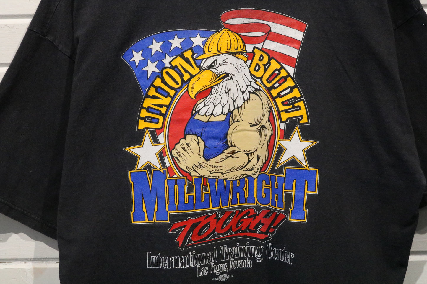 Lifewear T-Shirt | Vintage union pocket graphic tee | Workwear training center