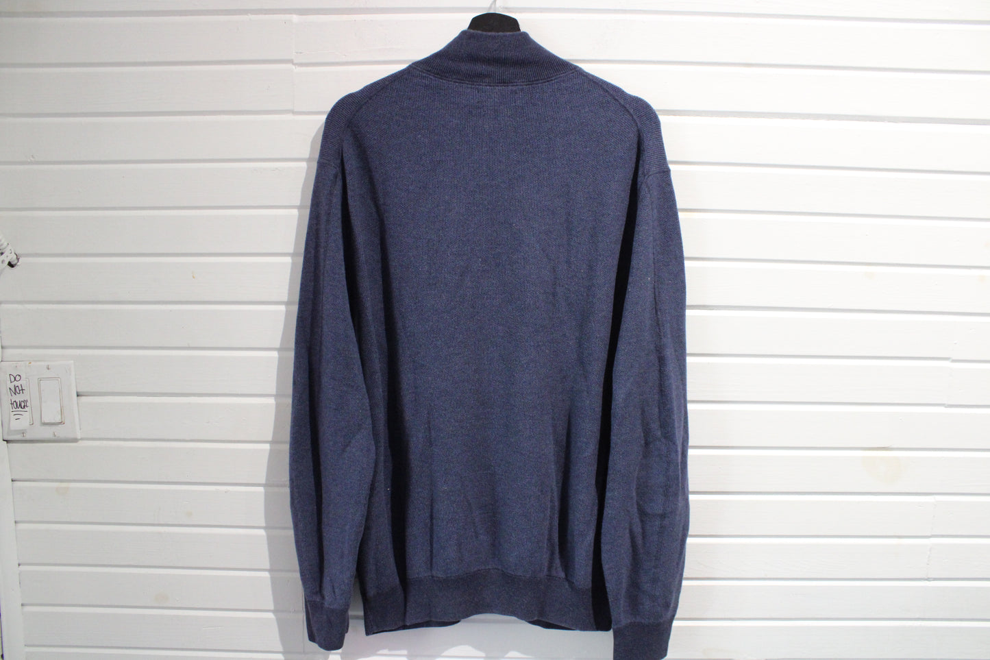 Polo Ralph-Lauren Full-Zip Sweater | Vintage Classic Knit Bomber Zip-Up | Pima Cotton Casualwear