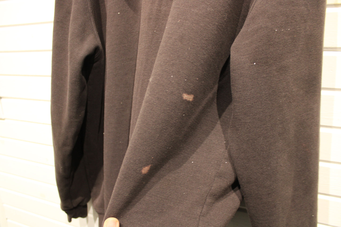 Vintage Carhartt Hoodie | Workwear Faded Brown Pullover Sweatshirt | Paint Stains Utility Hoody