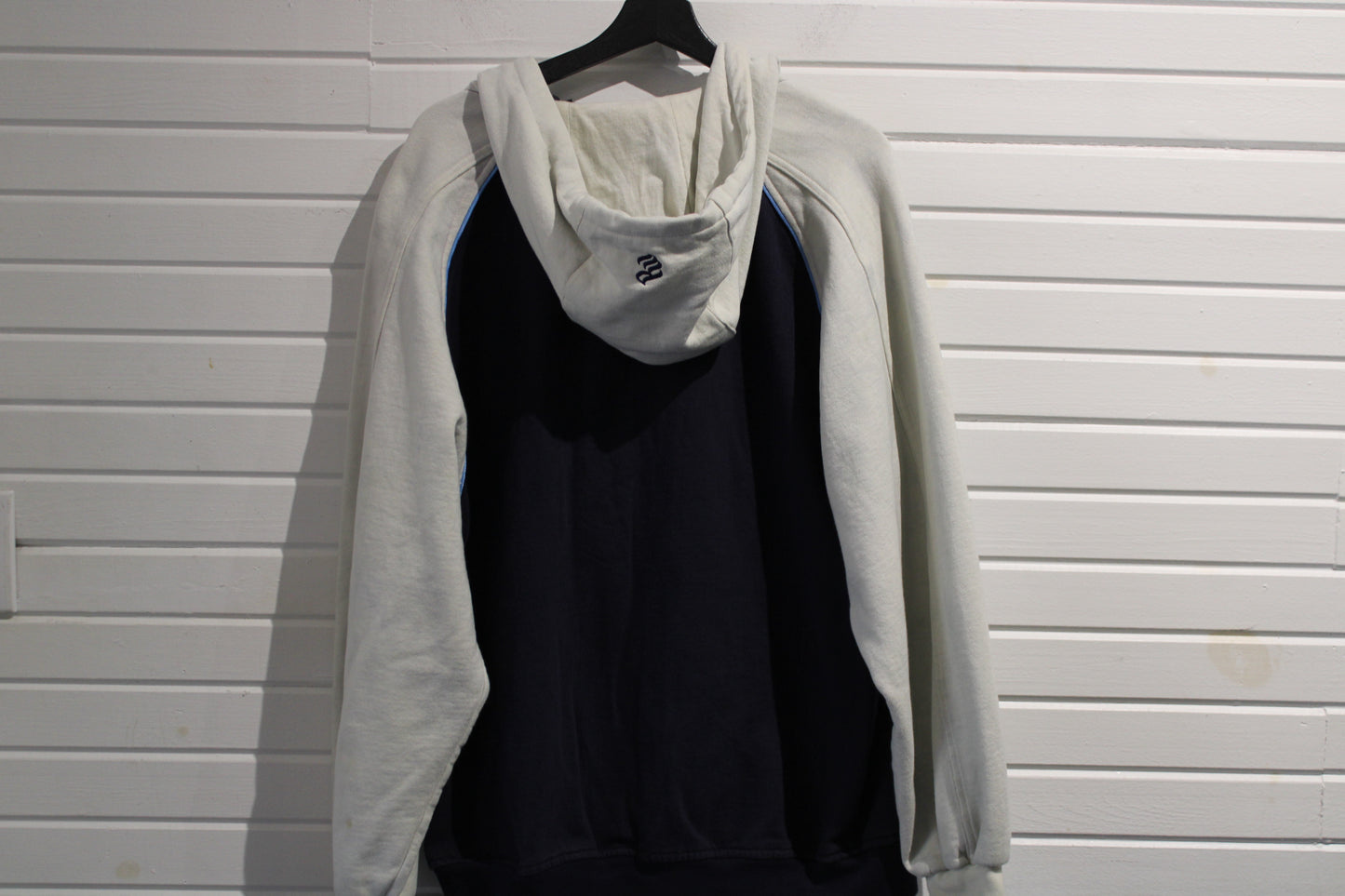 Rocawear Zip Hoodie | Vintage Two-Tone Hooded Sweatshirt | Classic Streetwear Jacket