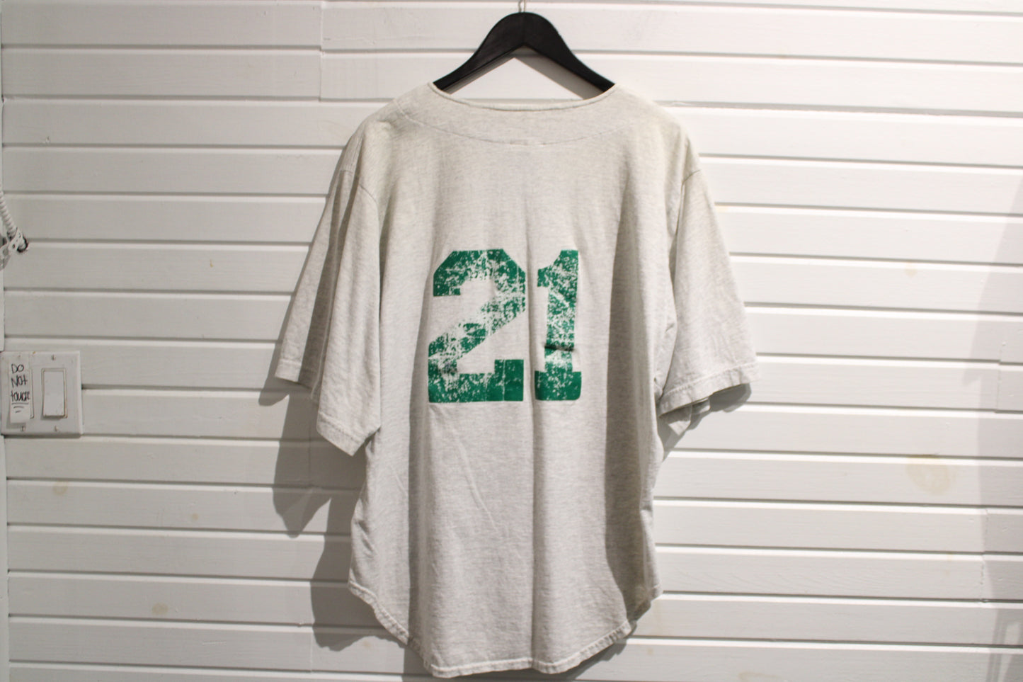 Slim's Gunsmoke Saloon Baseball Jersey | Vintage Graphic Button-Up Shirt | Sports Team Top