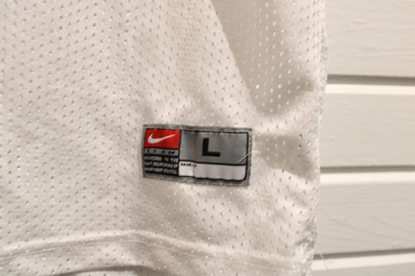 Nike Ohio-State Football Jersey | Vintage 2000s Mesh Number 28 Graphic Shirt | Red White Athletic Sportswear