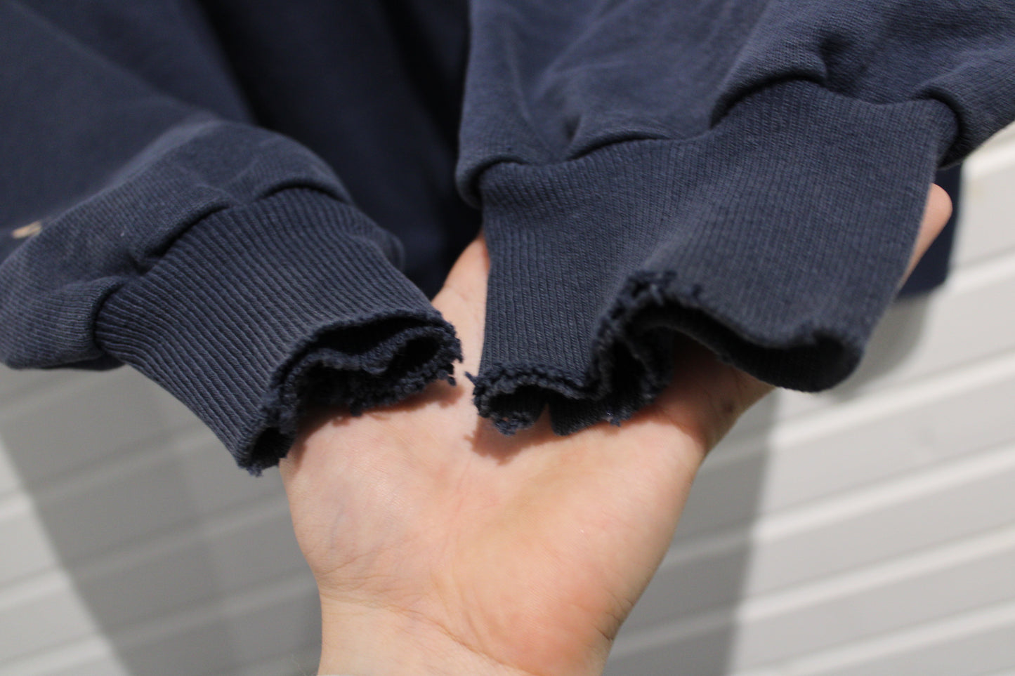 Champion Sweater | Vintage 90s Navy Blue Crewneck Pullover | Classic Sportswear