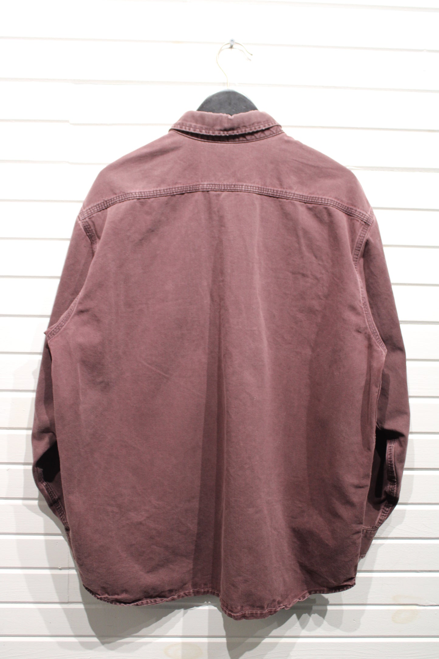 Carhartt Button-Up Shirt | Vintage Rugged Outdoor Wear Pocket Utility Shirt | Men's Workwear Long Sleeve Top