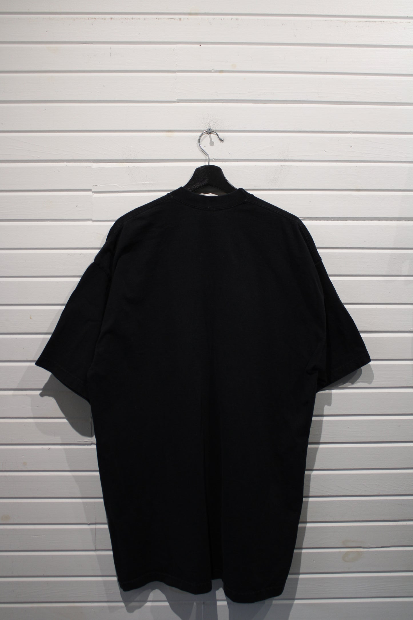 Rubber-band-money Graphic Tee | Vintage Early-2000s Oversized Black T-shirt | Bold Hip-hop Inspired Streetwear