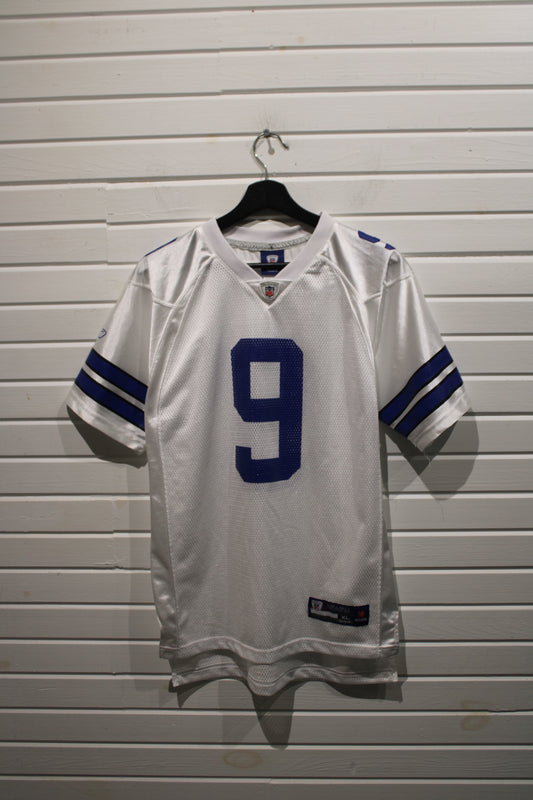 Dallas Cowboys Romo Jersey | Vintage NFL 2000s Football Shirt | Number 9 Reebok Team Gear