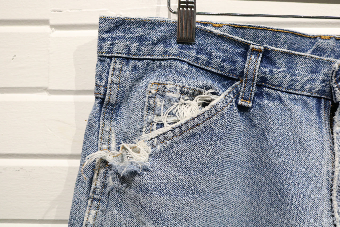 Round-House Carpenter Jeans | Vintage 1990s Distressed Made-in-USA Denim Work Pants | Rugged Utility Streetwear