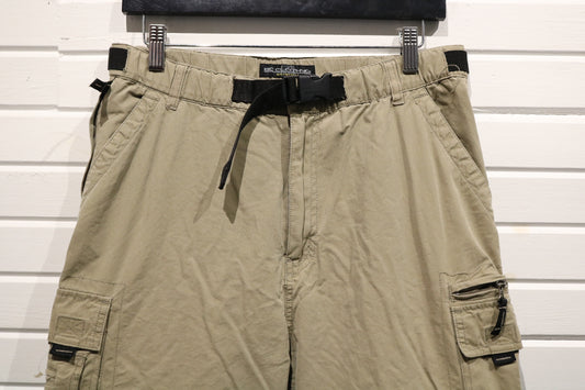 BC Clothing Cargo Pants | Vintage Convertible Zip-Off Utility Trousers | Outdoor Adventure Wear