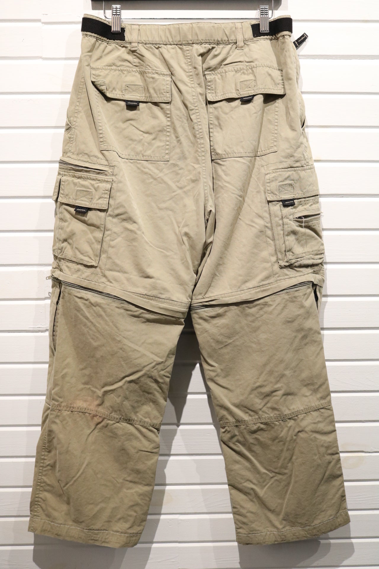 BC Clothing Cargo Pants | Vintage Convertible Zip-Off Utility Trousers | Outdoor Adventure Wear