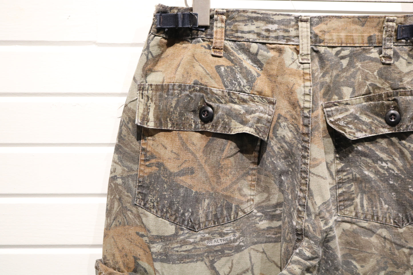 Liberty Realtree Camo Pants | Vintage Outdoor Cargo Hunting Trousers | Classic Woodland Pattern