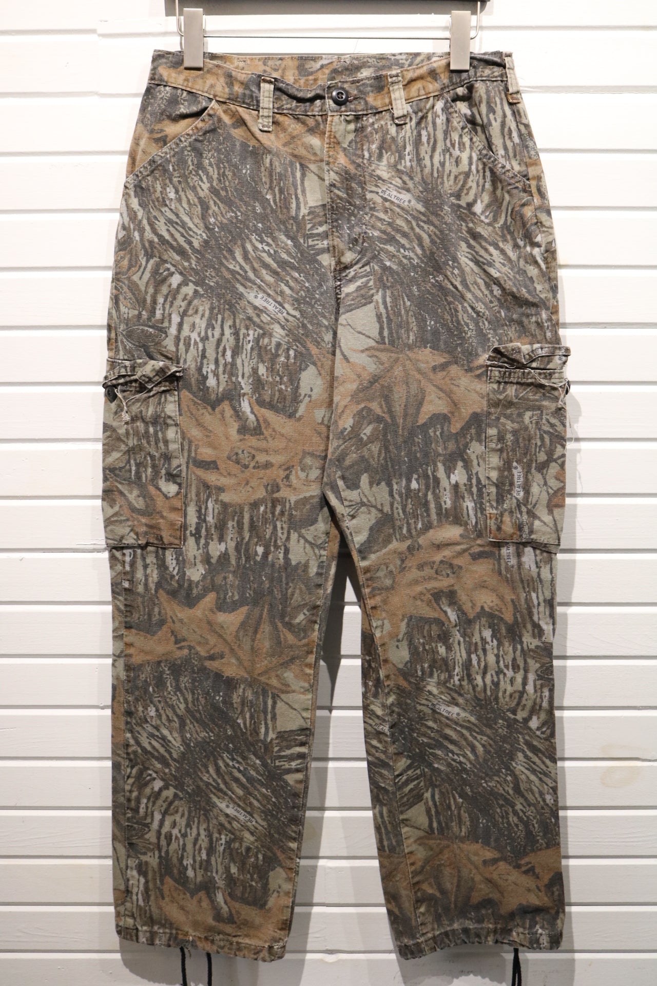 Liberty Realtree Camo Pants | Vintage Outdoor Cargo Hunting Trousers | Classic Woodland Pattern