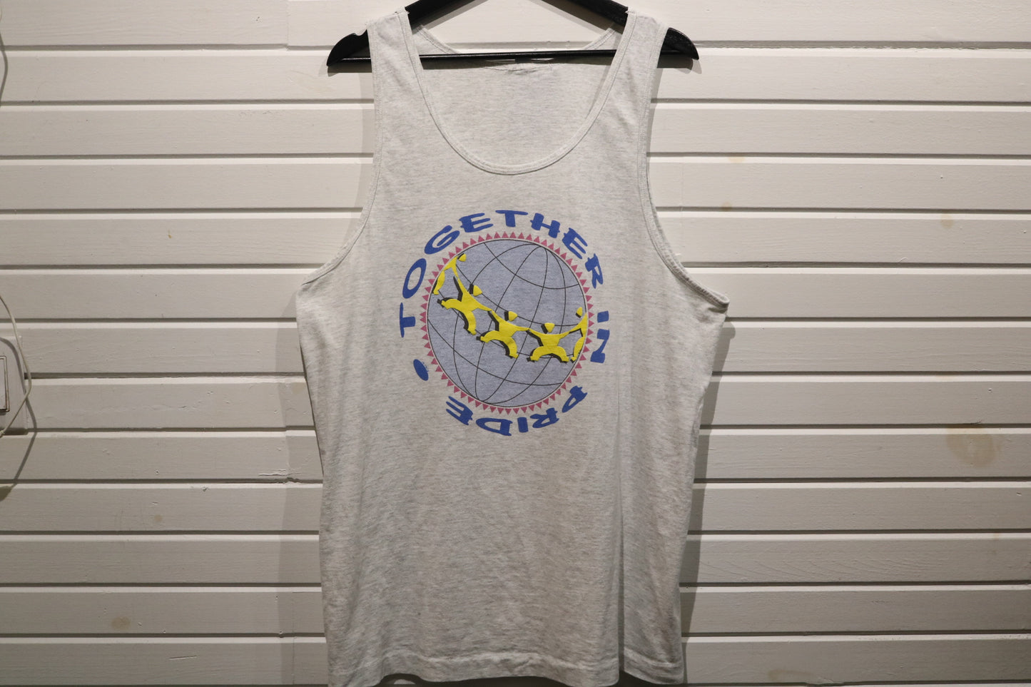 Together in Pride Tank Top | Vintage 90s Graphic Pride Sleeveless Shirt | LGBTQ Community Wear