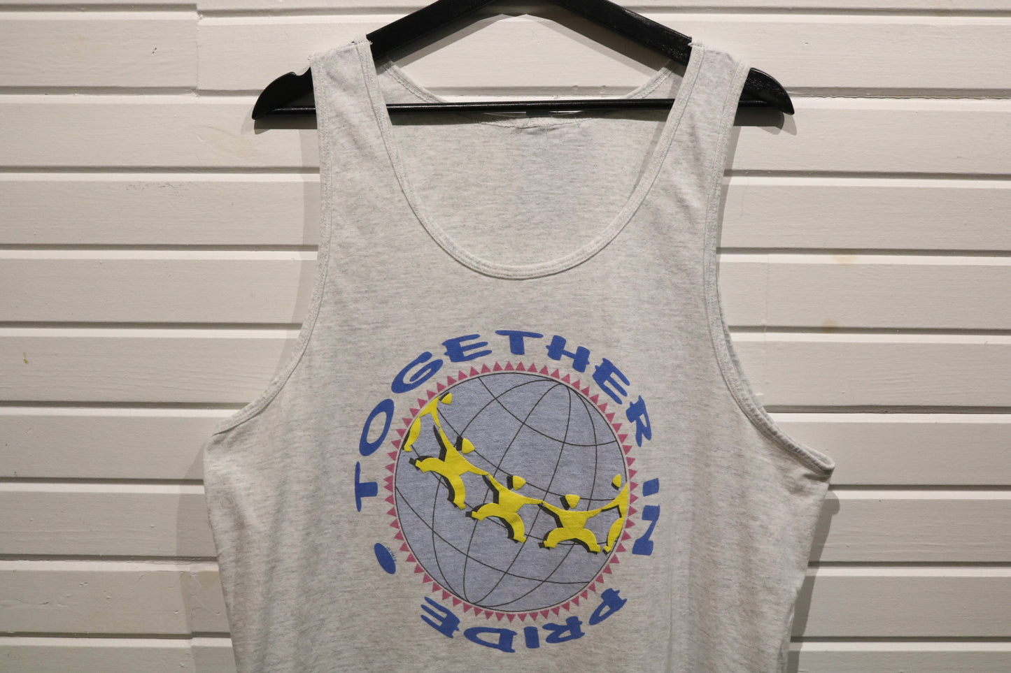 Together in Pride Tank Top | Vintage 90s Graphic Pride Sleeveless Shirt | LGBTQ Community Wear