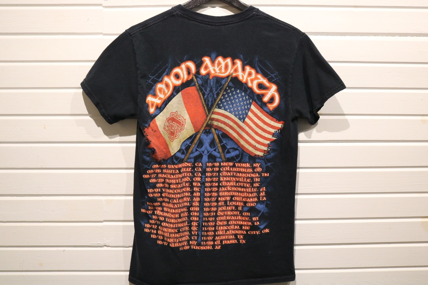 Amon Amarth T-Shirt | Vintage Band Tour Graphic Tee | Norse Mythology Metal Shirt