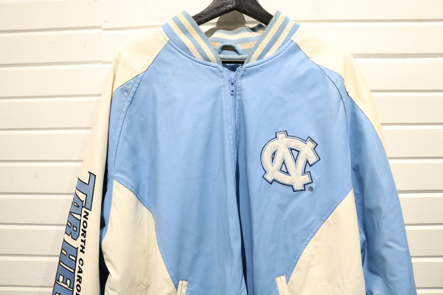 North-Carolina Tar-Heels Jacket | Vintage 2000s Collegiate Varsity Bomber | Classic Sports Outerwear