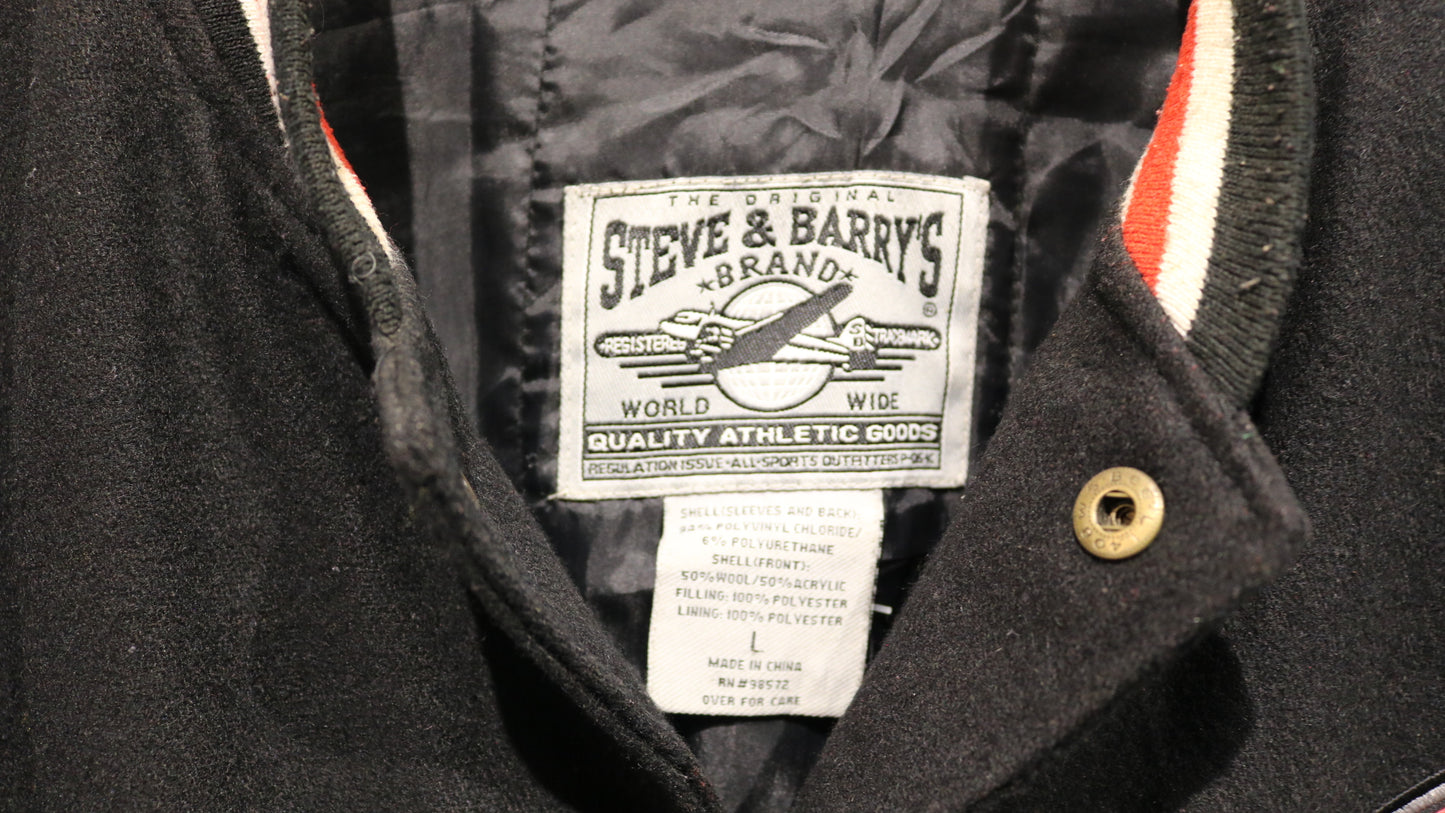 Steve-&-Barry's Ohio-State Jacket | Vintage 90s Varsity Letterman Coat | Classic College Bomber