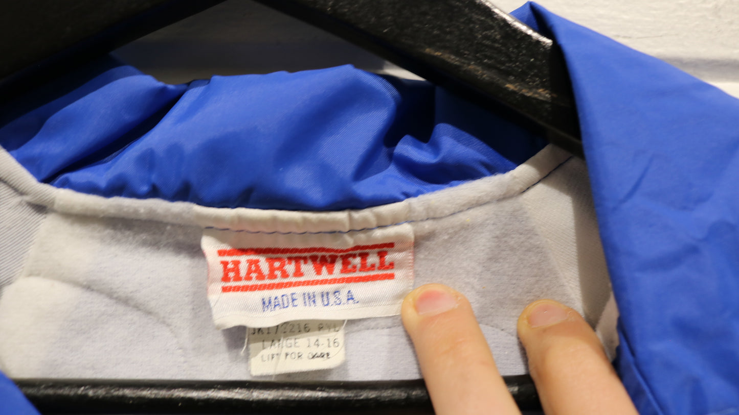 St. Peters Panthers Varsity Jacket | Vintage 1990s Track and Soccer Award Coaches Jacket | Athletic Patch Windbreaker