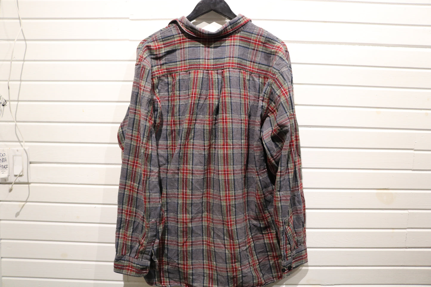 L.L.Bean Plaid Button-Up Shirt | Vintage Classic Flannel Long Sleeve Top | Men's/Women's Casual Wear