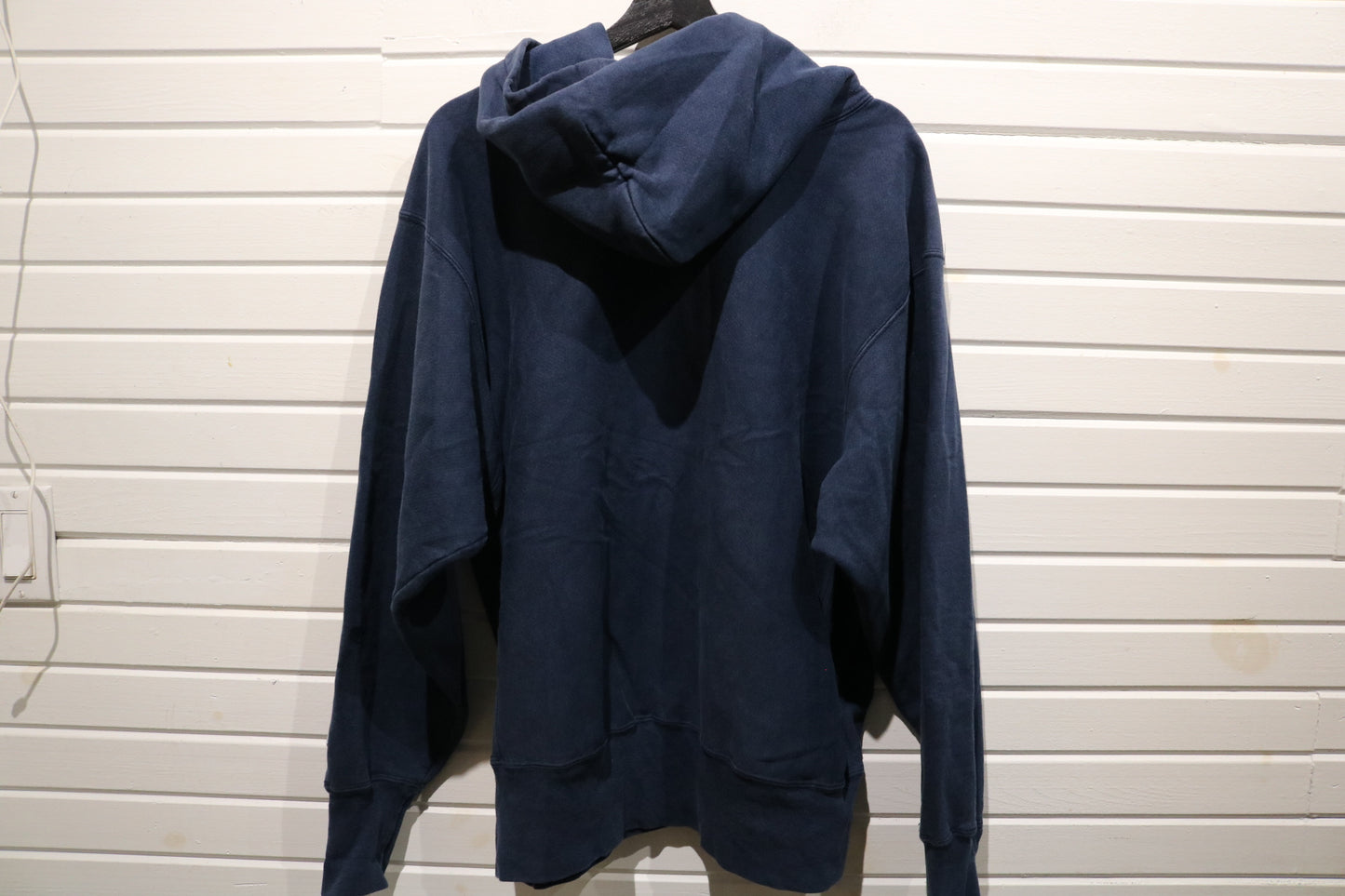 Vintage Iowa Champion Hoodie | 2000s University Navy Sweatshirt | College Reverse-Weave Pullover