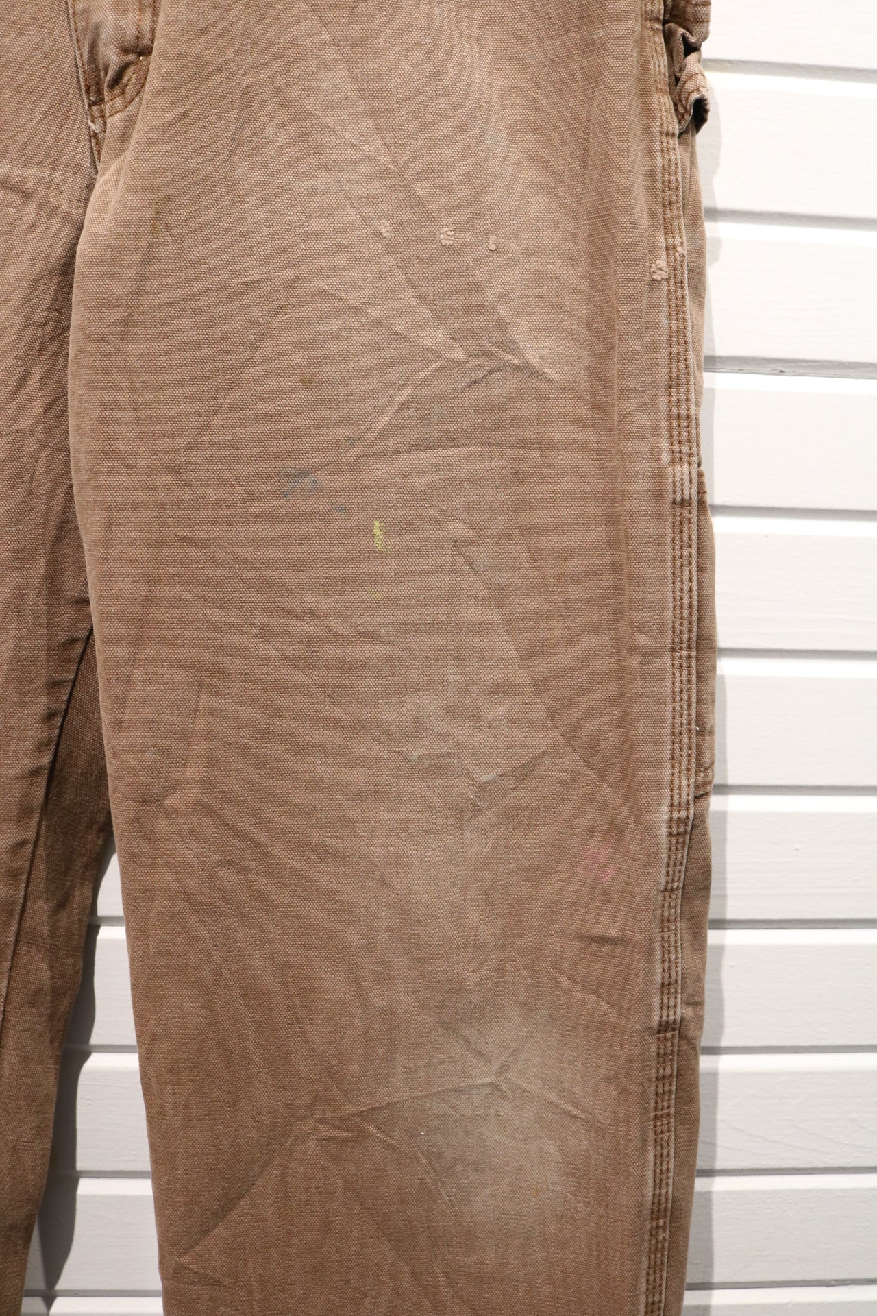 Dickies Carpenter Pants | Vintage Workwear Utility Trousers | Classic Brown Canvas Pants