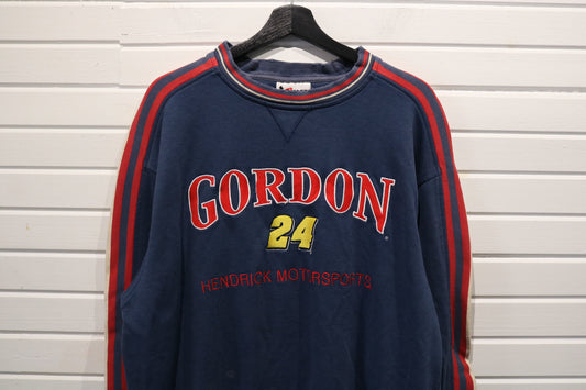 Chase-Authentics Gordon 24 Hendrick-Motorsports Sweater | Vintage Racing Pullover Crewneck | Embroidered NASCAR Fan Sweatshirt
