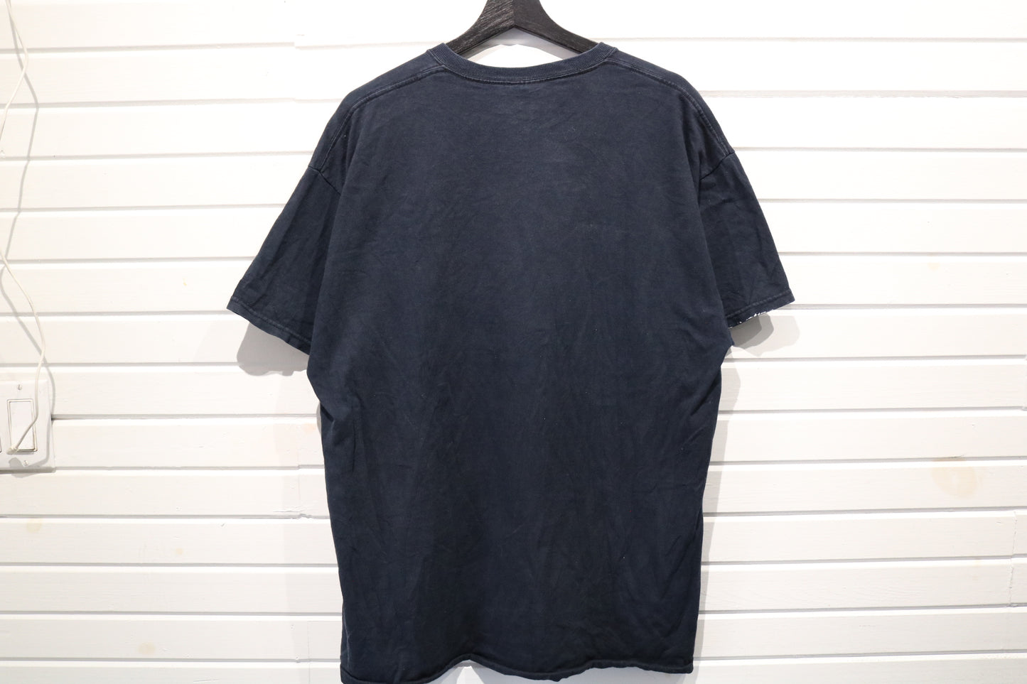 CSI Christian Soldier Inside T-Shirt | Vintage Graphic Religious Tee | Navy Blue Short Sleeve Shirt