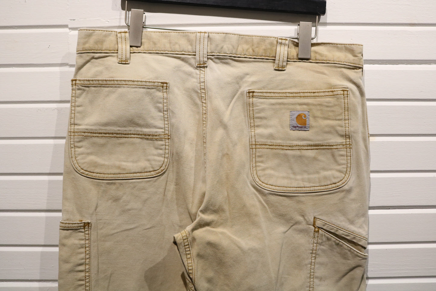 Carhartt Double-Knee Carpenter Pants | Vintage Workwear Relaxed Fit Canvas Trouser | Utility Construction Clothing