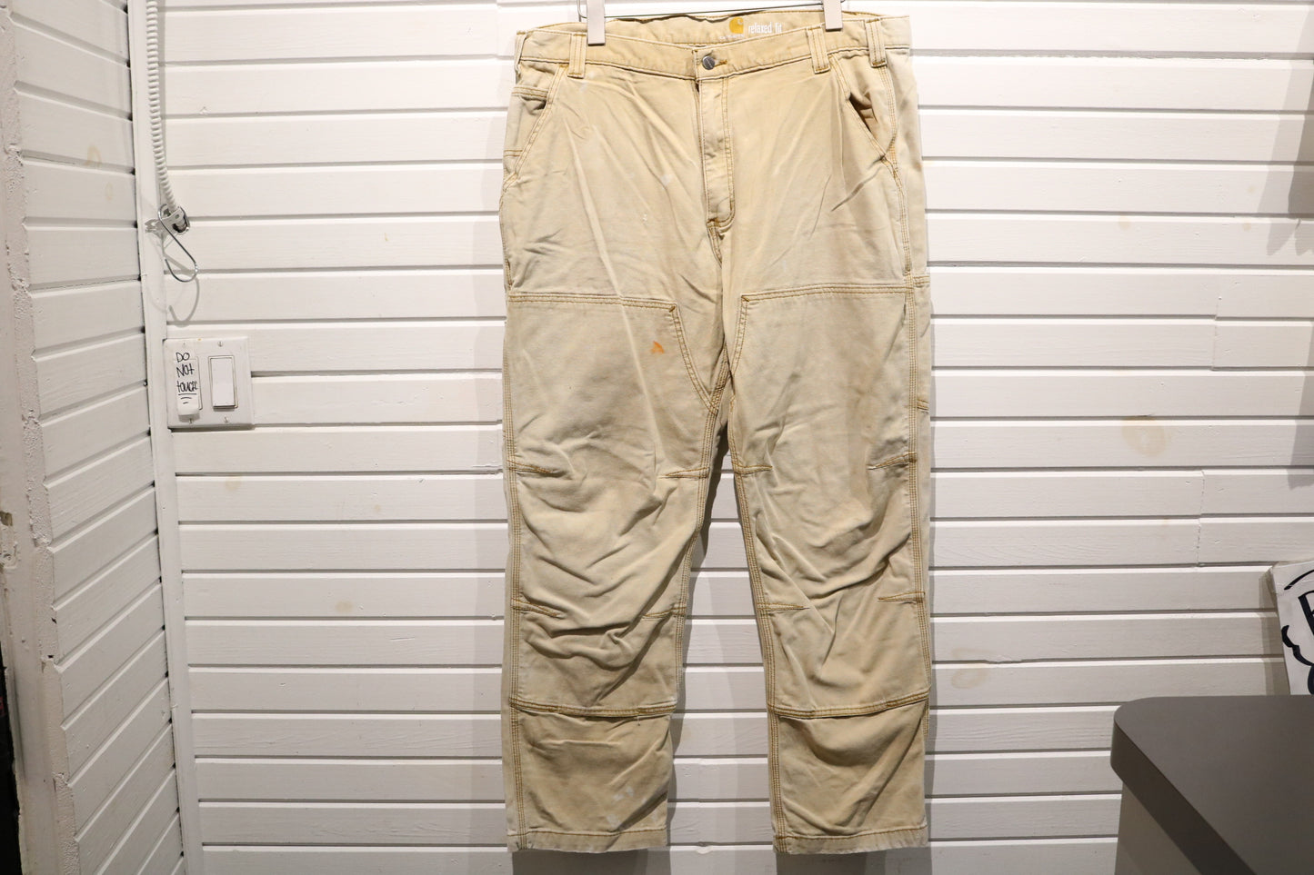 Carhartt Double-Knee Carpenter Pants | Vintage Workwear Relaxed Fit Canvas Trouser | Utility Construction Clothing
