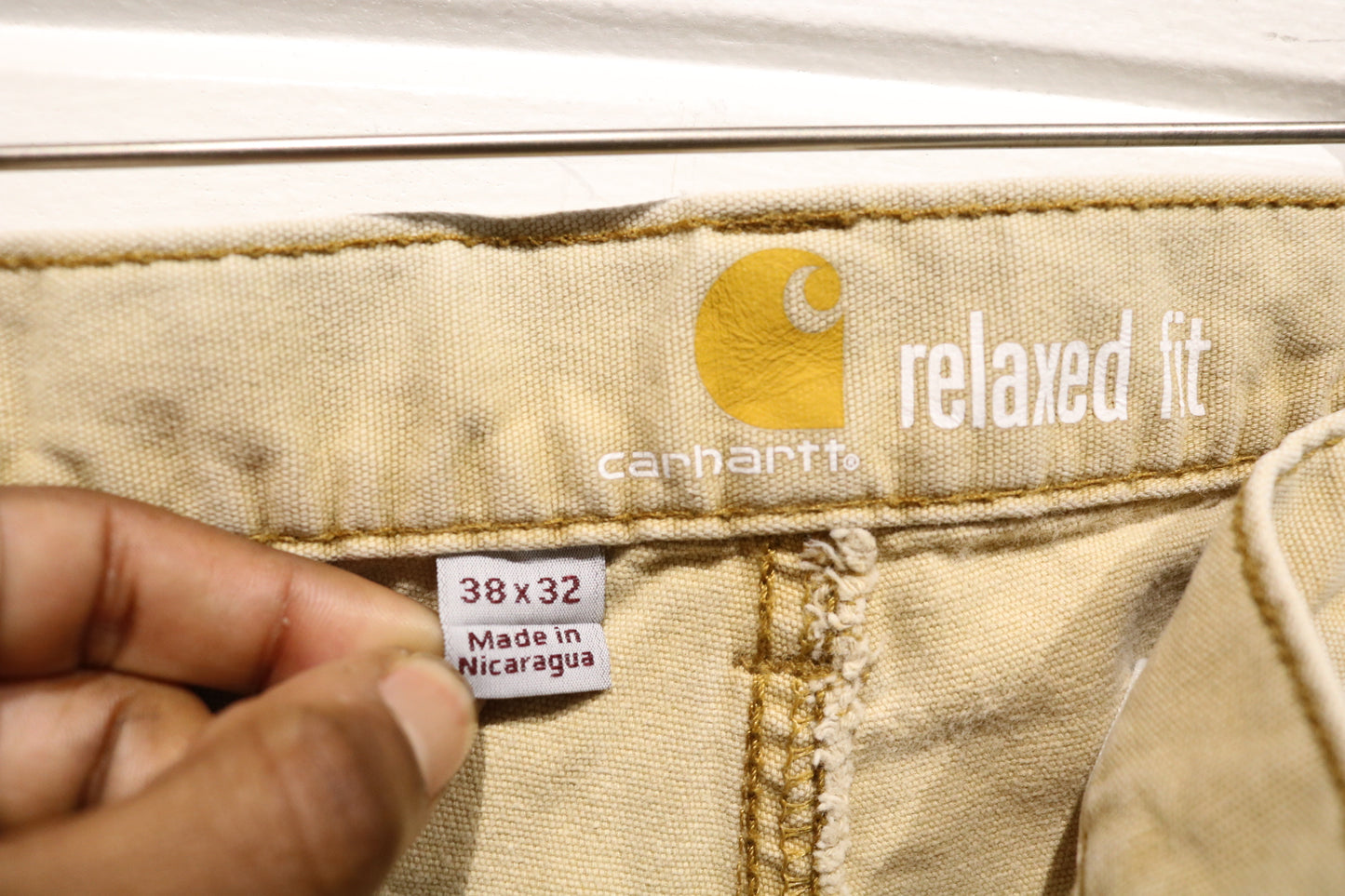 Carhartt Double-Knee Carpenter Pants | Vintage Workwear Relaxed Fit Canvas Trouser | Utility Construction Clothing