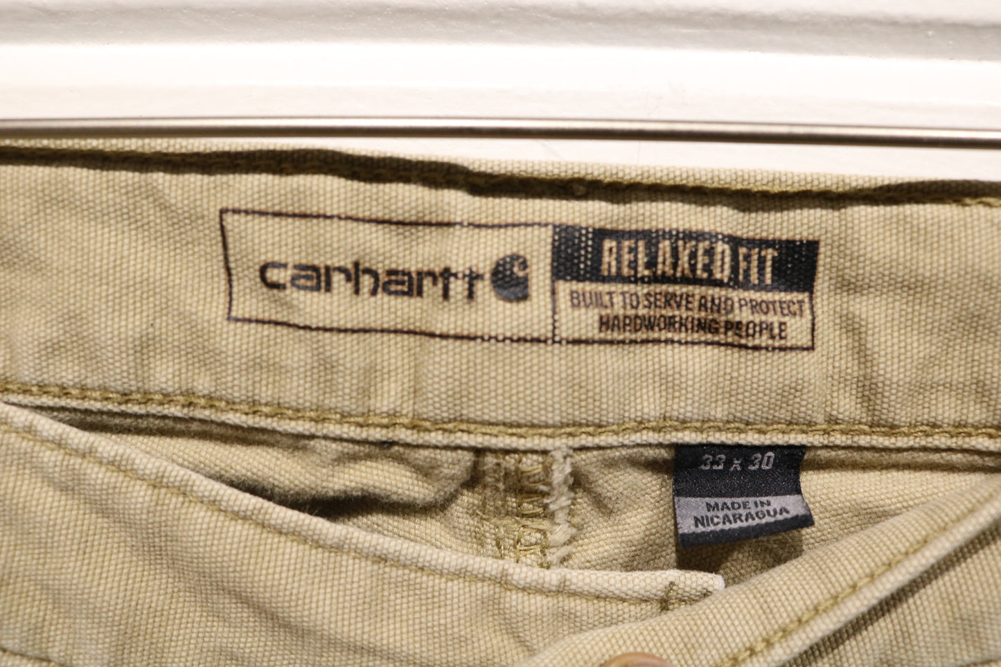 Carhartt Carpenter Pants | Vintage Workwear Relaxed Fit Utility Trouser | Durable Cotton Canvas Bottoms