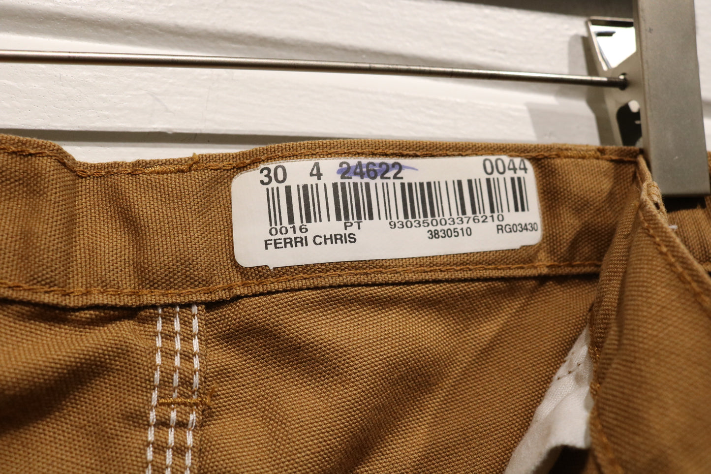 Carhartt Carpenter Pants | Vintage Workwear Utility Canvas Trousers | Classic Brown Men’s Bottoms