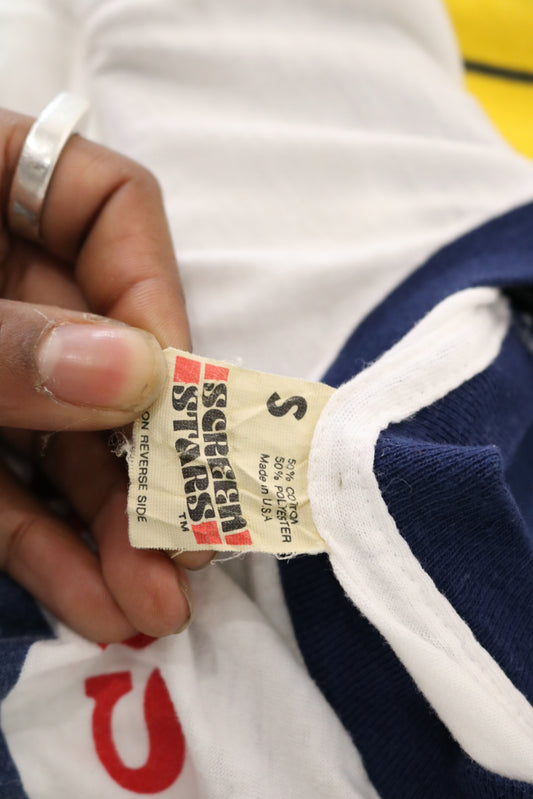 Ghost Squadron Ringer T-Shirt | Vintage 1970s Confederate Air Force Graphic Tee | Aviation Collectible Shirt